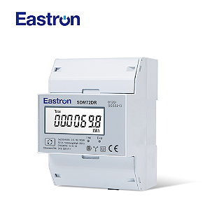 SDM72DR – Medidor de Energia Trifásico 3F4W, 10(100)A, 220-230V, MID, Saída de Pulso, Função de Restauração