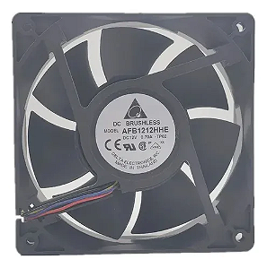 Cooler Delta Afb1212hhe 12v 0.70a 12cm 2 Fios
