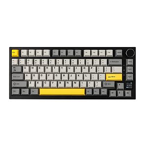 Teclado Mecânico Ajazz AK820 Pro 75% Wireless/Bluetooth com Tela TFT