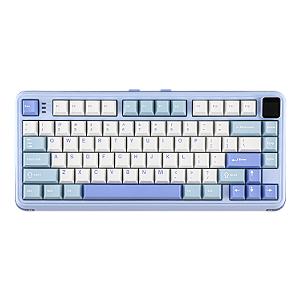 Teclado Mecânico MechLands Vibe 75 V2 75% Wireless com Tela TFT (Sem Botão)