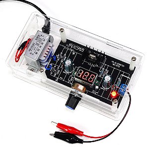 Kit DIY Fonte de Alimentação Ajustável LM317 – Módulo Regulador DC