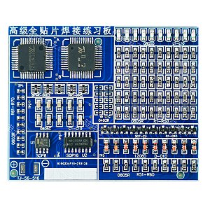 Kit DIY Placa de Solda SMD/SMT | Prática com Resistores, Diodos e Transistores