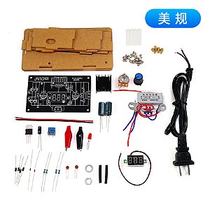 Kit DIY Regulador de Tensão LM317 | 220V para 1.25V–12.5V – Módulo Step-Down p/ Aprendizado