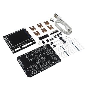 Módulo Testador M162 – Transistor, Frequência, PWM, LCR, Voltímetro com Tela LCD Colorida