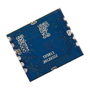 Módulo Transmissor FPV TX5813 – 5.8GHz 20mW/200mW Vídeo e Áudio RF VTX