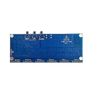 Placa-Mãe com Controle Remoto para Relógio LED Nixie 6 Dígitos – Compatível com QS30-1