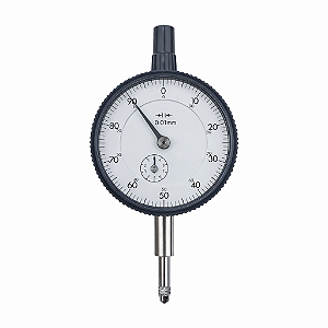 Relógio Comparador Mitutoyo 2046S – 0 a 10mm | Precisão 0,01mm | Haste 8mm