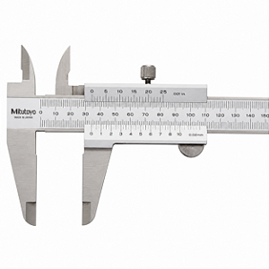Paquímetro Vernier Mitutoyo 150mm / 200mm / 300mm – Precisão 0,02mm (Série 530)