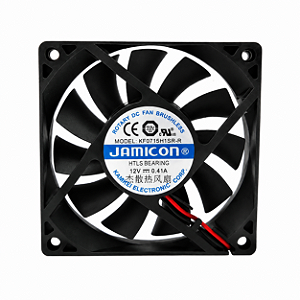 Cooler Jamicon KF0715H1SR-R 70x70x15mm 12V 0.41A 2 Fios