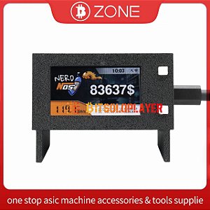 2025 Modelo mais recente Nerdnos Nerdminer 120 ~ 260Gh/s Ultra-Eficiente 8W Eco-