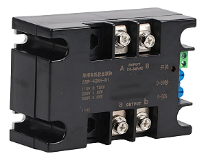 Motor Monofásico Inteligente com Partida Suave SSR-200WA-R1 até 8kW para Bombas e Ventiladores