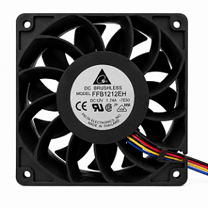 Cooler Delta FFB1212EH 120x120x38mm 12V 1.74A 4 Fios C NF