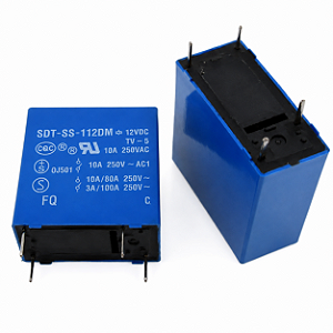 Relé SDT-SS-112DM 12VDC 10A 4 Pinos Original Songle