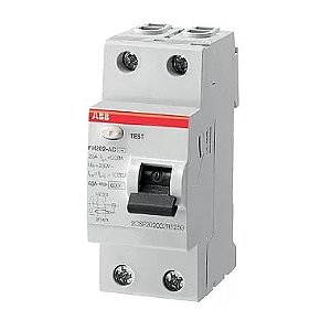 fh202 ac-63/0,03 - Interruptor diferencial dr 30ma 2p 63a : abb