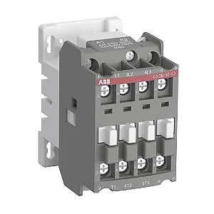 Contator de Força Tripolar s/Rele Bimetálico 9a 24vca  ax09-30-10-81 : 1sbl901074r8110 - abb