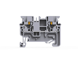 Conector de passagem direta 2.5 mm2 Push-In Cinza :00016062 :CP2.5 -CONNECTWELL