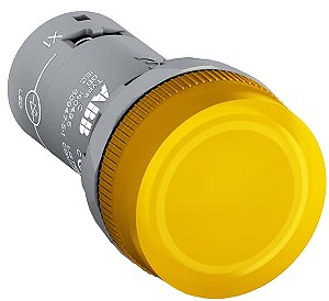 cl2-513y - Sinaleiro compacto Amarelo 22,5mm led vca - 1sfa619403r5133 - abb