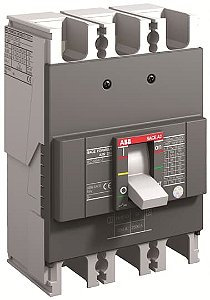 Disjuntor tripolar 550v 200a Rele Termomagnético a2b 250 tmf 200-2000 3p f f :1sda066551r1 - abb