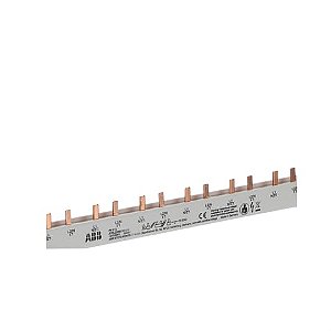 Barramento Bipolar de Distribuição tipo pente para manobra de mini disjuntor  ps2/12 - abb