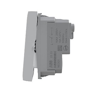 Modulo interruptor simples 16a 110v- 250v   3 modulos branco origen n0301 bl - 2clA030100n1102