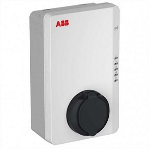 Carregador Terra AC Wall Box 22KW, 32A, 380V tomada tipo 2 com tampa, leitor RFID, TAC-W22-S-R-0 :ABB6AGC082589 -ABB