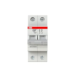 Minidisjuntor Bipolar 10a 5ka/3ka em 220v/380v Termomagnético Curva b sj202t-b10 :2taz144200r0105-abb