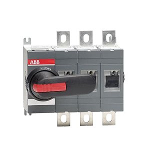 Chave Seccionadora Tripolar s/Base Fusível 690V 400A Acionamento Manual OT400E03P :1SCA022718R8780 - ABB