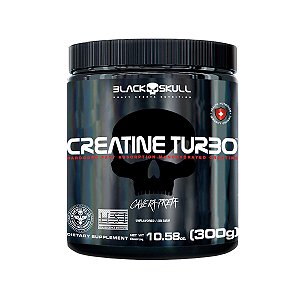 CREATINE TURBO 300G BLACK SKULL