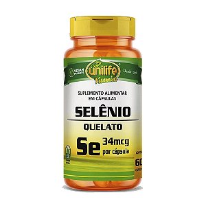 UNILIFE SELÊNIO 60 CAPS