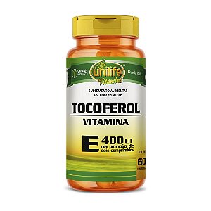 UNILIFE VITAMINA E TOCOFEROL 60 CAPS