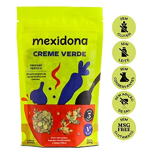 MEXIDONA SOPA CREME VERDE ERVILHA/CENOURA VEG.200G