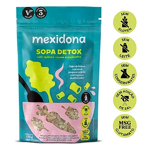 MEXIDONA SOPA DETOX QUINOA/BAT/COU/ESPIN.VEG.130G