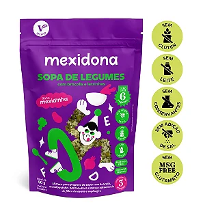 MEXIDONA SOPA LEGUMES C/BROCOLIS/LETRINHAS 90G