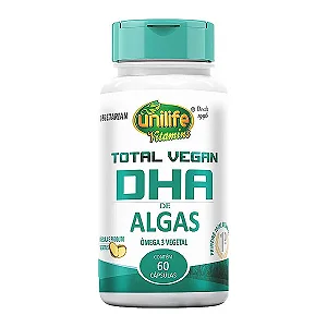 UNILIFE  OMEGA 3 TOTAL VEGAN ALGAS 60CAP 700MG