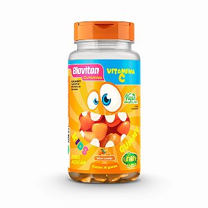 Bioviton Gummy Kids Vitamina C Sabor Laranja Unilife 30 gomas
