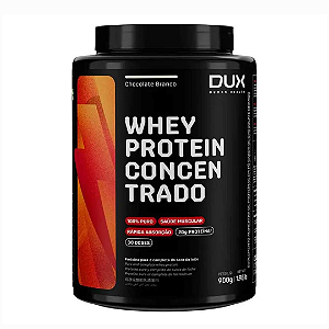 Whey Protein Concentrado 900g Chocolate Branco Dux Nutrition