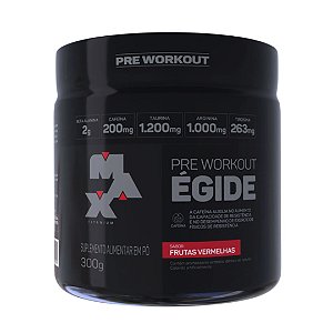 Max Titanium Egide Pre-Treino 300g (Frutas Vermelhas)