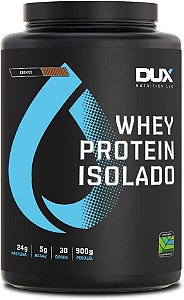 Whey Protein Isolado Cookies 900g Dux