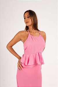 Cropped Astromélia Rosa