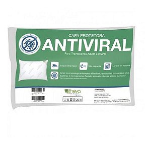 Capa Antiviral Travesseiro Adulto 50X70cm