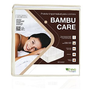 Protetor de Colchão Impermeável Bambu Care Casal 138X188