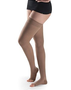 Meia Sigvaris 7/8 Dynaven Basic 972 20-30 mmHg Bege