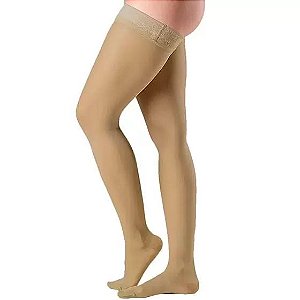 Meia 7/8 Sigvaris 782b Ever Sheer 20-30 Mmhg Ponteira Fechada Natural