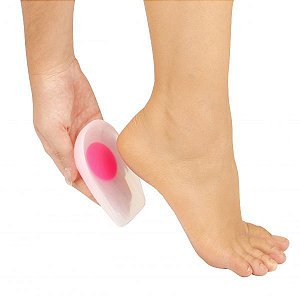 Calcanheira de silicone com ponto Rosa action sport 305 orthopauher