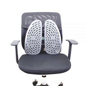 Encosto Ortopédico Dinâmico E Flexível Biocoluna Cinza Orthopauher