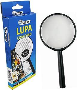 Lupa Cromada 75 Mm 2,5X Yt1026