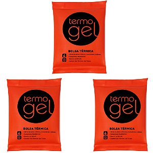 kit 3 Bolsas Térmicas de Gel Termogel Pequena