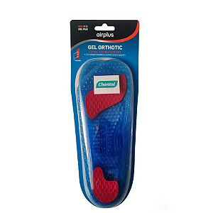Palmilha Airplus Gel Orthotic Masculino 39 a 44 Chantal