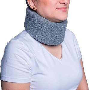 Colar Cervical de Espuma Cinza C120CZ Chantal