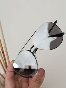 Óculos de Sol Aviador Espelhado